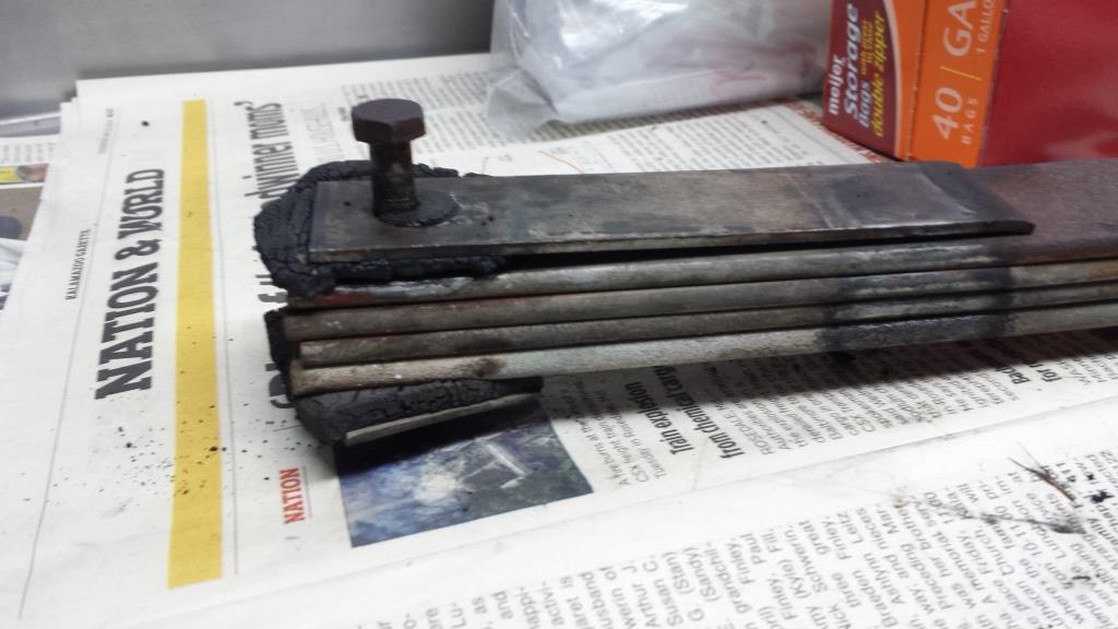Abrasion pad not in the correct position