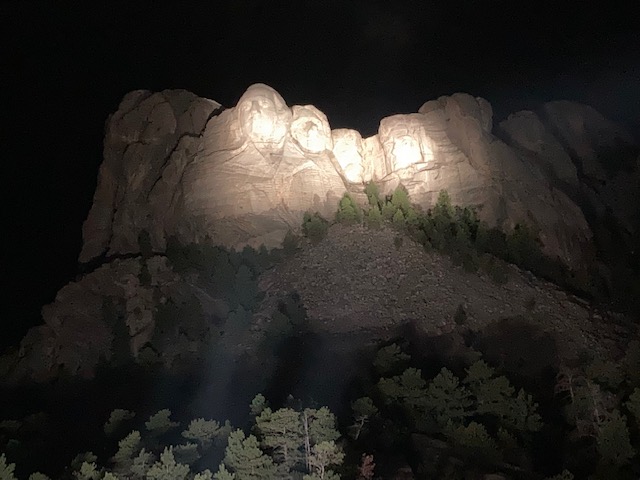 Mt Rushmore night event