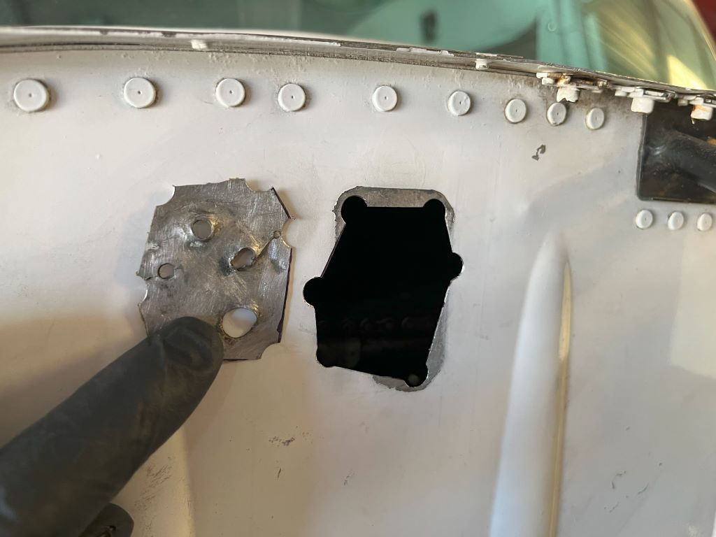 Firewall crack repair Cessna 120140 Association