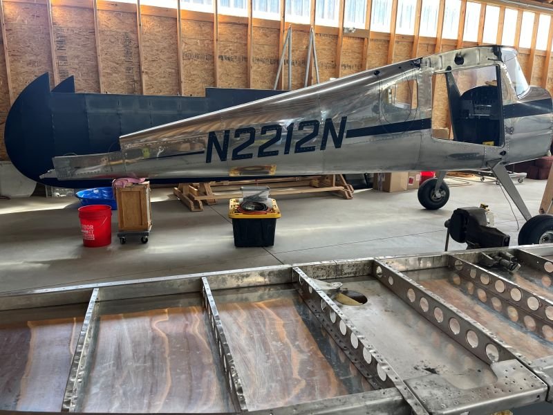The fuselage is in much better condition than the coastal Alaska H-Stab.  I'd lie to come up with a stb. in as good of condition as the rest of the ol' girl!